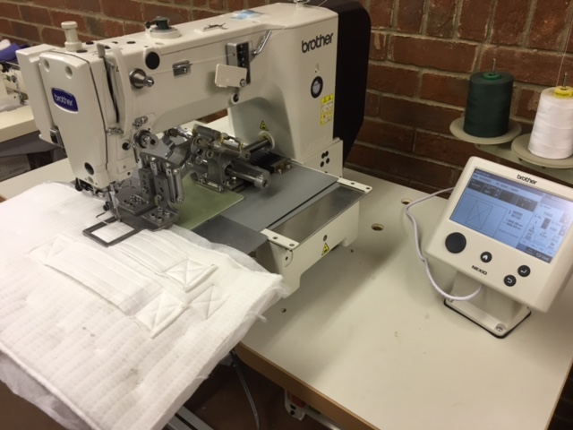 Mattress Handle Attaching Machine
