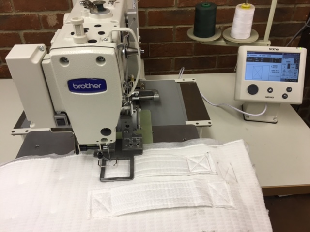 Mattress Handle Attaching Machine